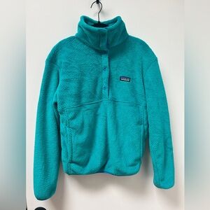 Patagonia Teal Fleece Pullover